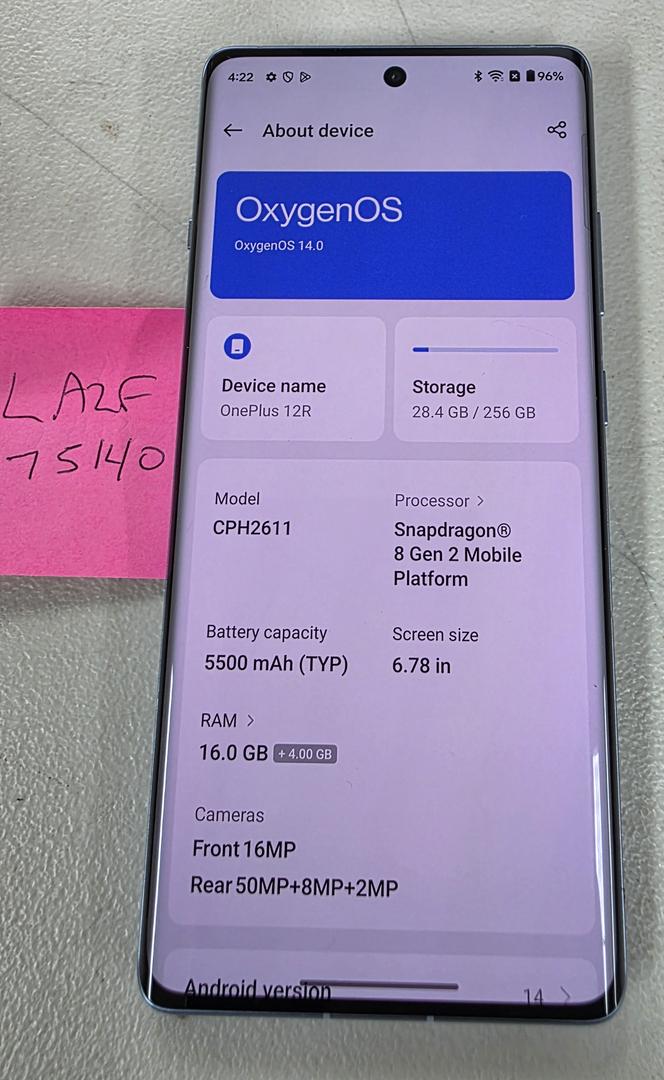 OnePlus 12R reacondicionado JeiperdShop